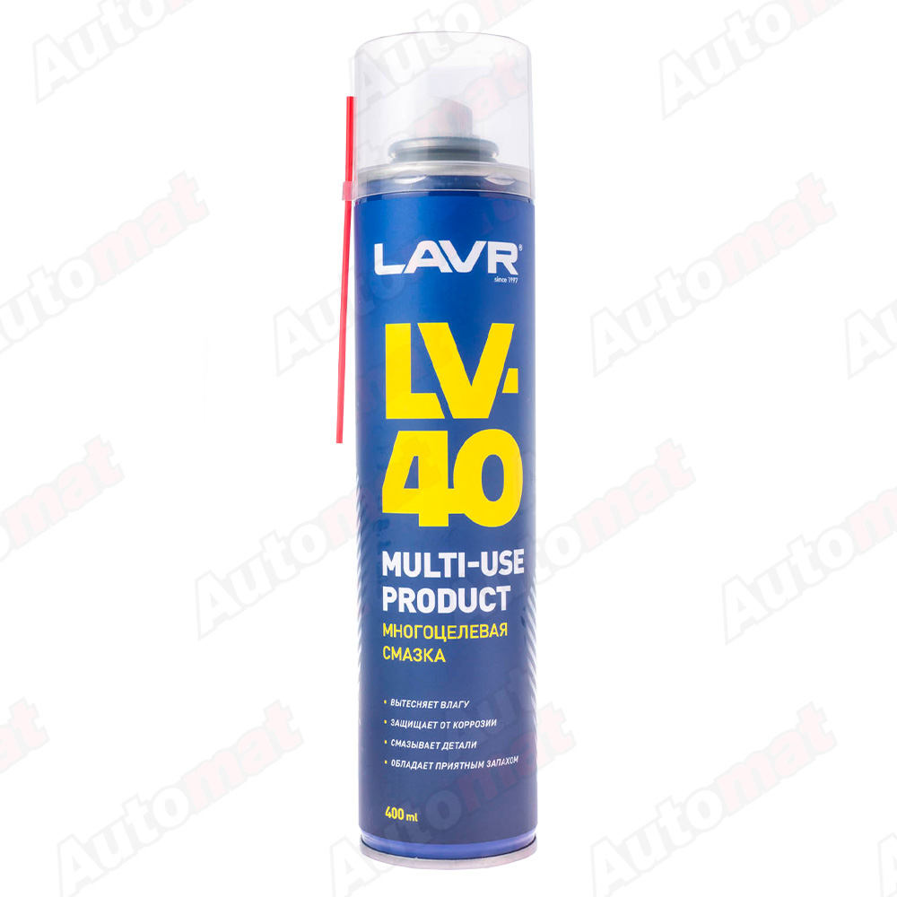 Смазка многоцелевая LAVR LV-40, 400 мл / Ln1485