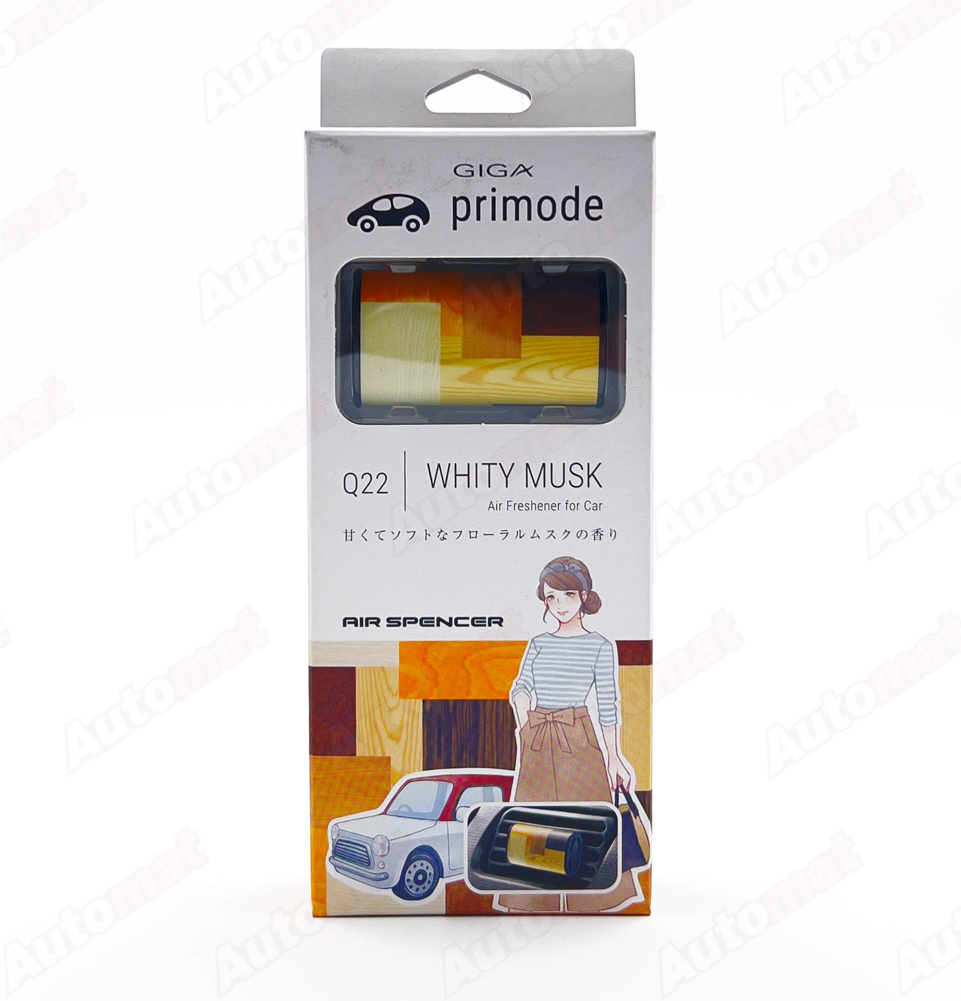 Ароматизатор на кондиционер EIKOSHA GIGA Primode - WHITY MUSK Q22