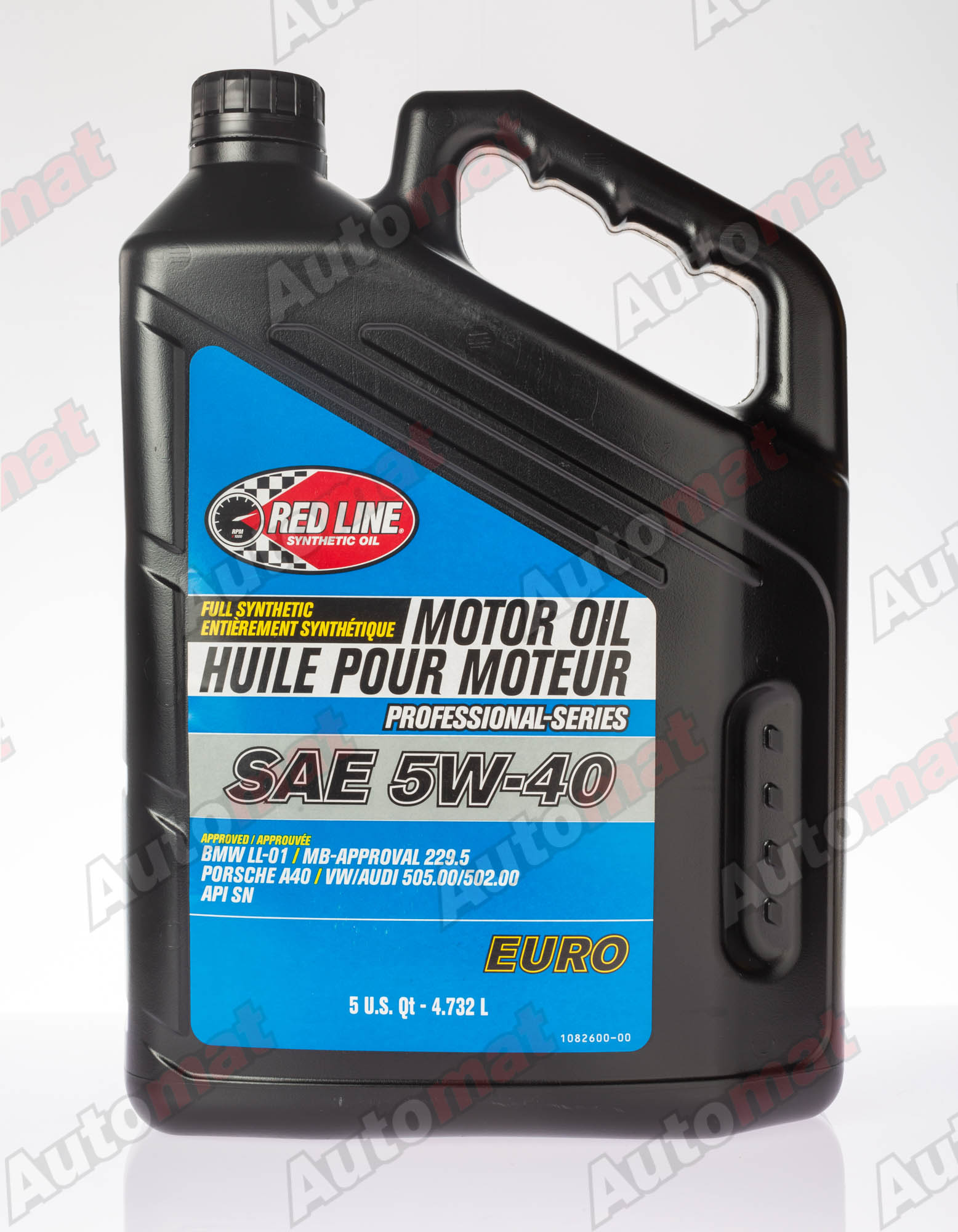 Моторное масло RED LINE OIL Pro-Series EURO 5W-40 QT, 4,372л