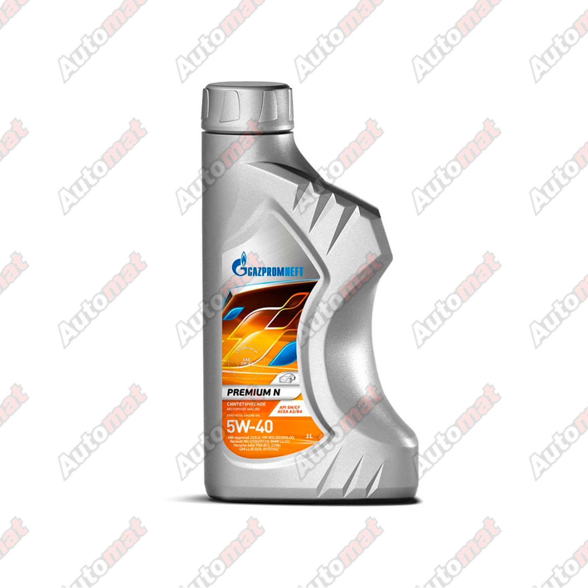 Моторное масло Gazpromneft Premium N 5W-40, 1л