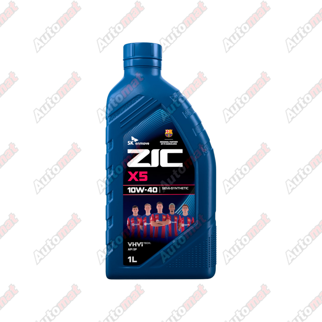 Масло моторное ZIC X5 10W-40 SP/SN Plus, 1л