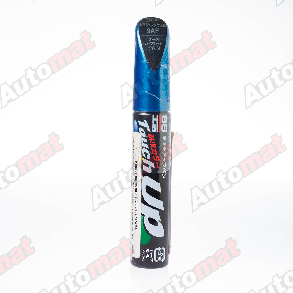Краска для ремонта сколов и царапин Soft99 TOUCH UP PAINT 9AF, флакон с кисточкой, 12 мл