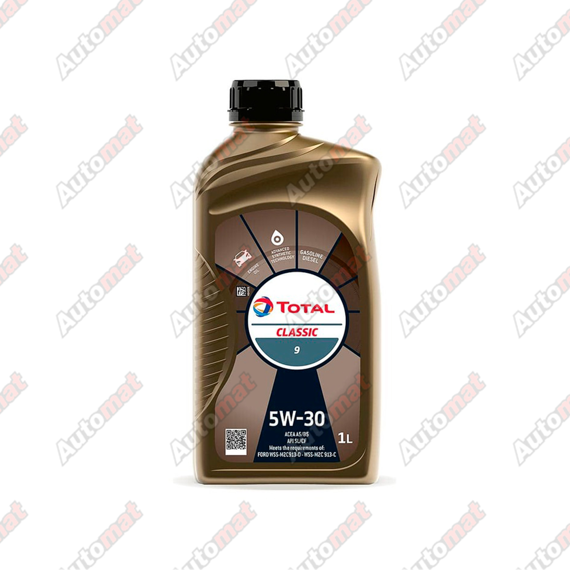 Моторное масло Total Classic 9 5W-30, 1л