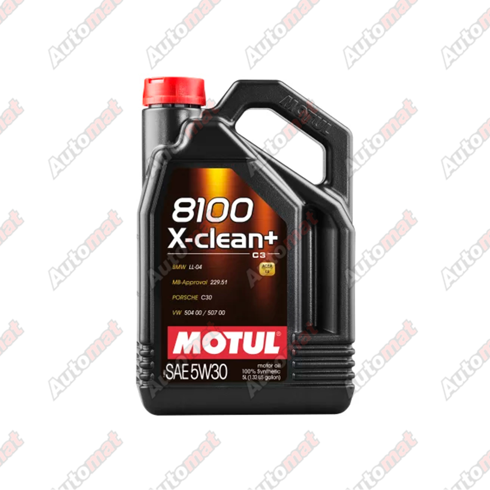 Моторное масло Motul 8100 X-clean + C3 5W30, 5л