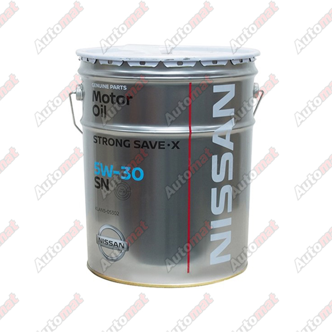Масло моторное NISSAN STRONG SAVE X 5W-30 SN, 20л KLAN5-05302