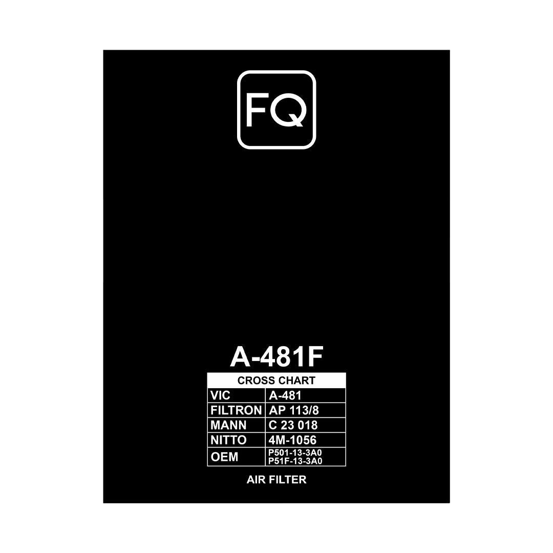 Фильтр воздушный FQ A-481F