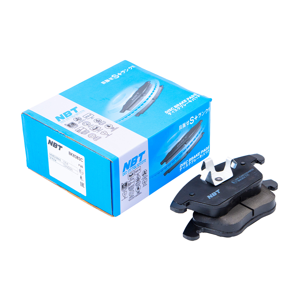 Колодки тормозные дисковые NBT BK8383C / SP4354