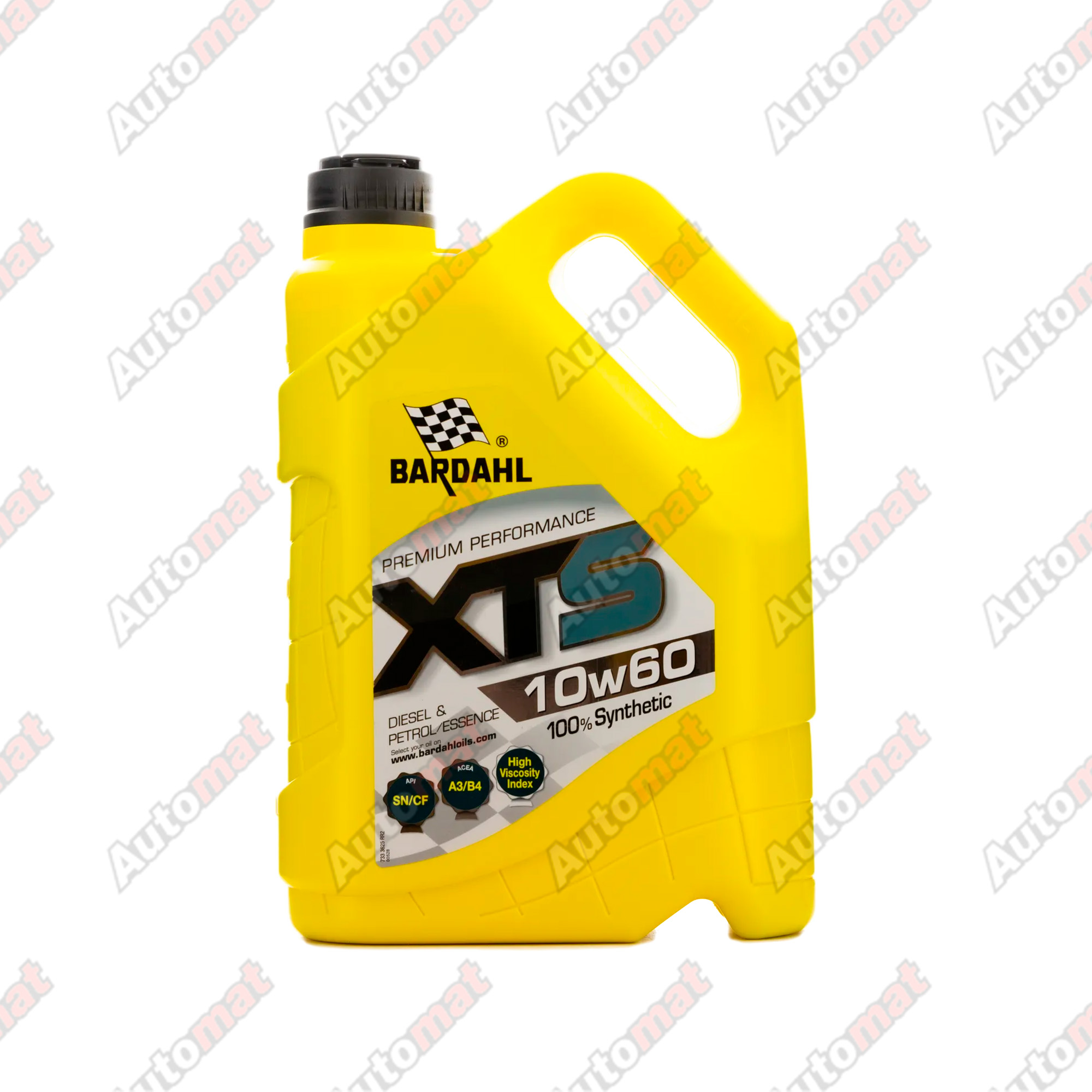 Моторное масло BARDAHL XTS A3/B4 SL/CF 10W-60, 5л