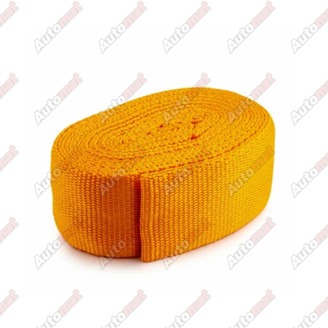 Трос буксир."ТопАвто" строплента, петля 10т/6м