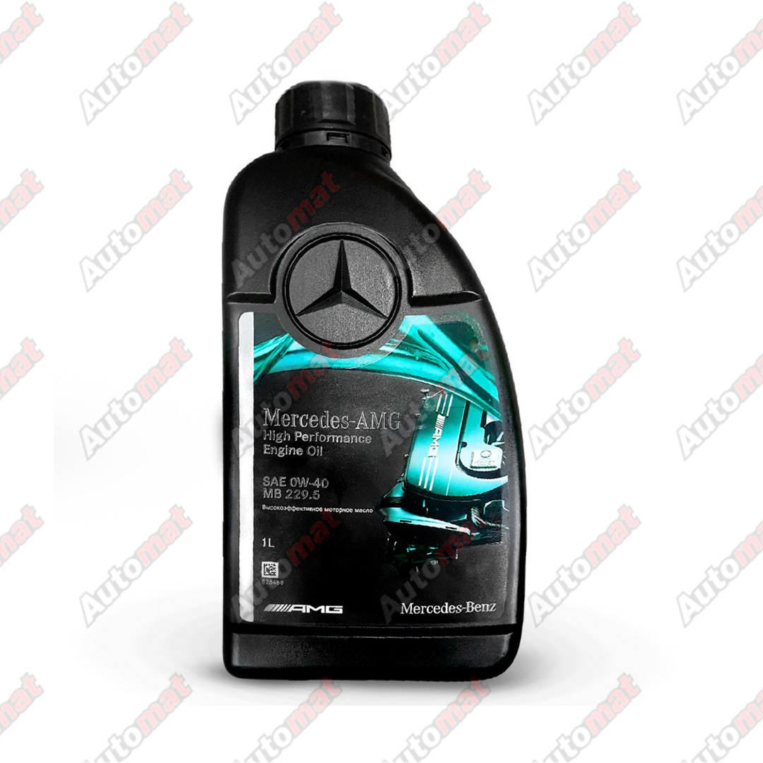 Масло моторное Mercedes-Benz AMG 0W-40 229.5, 1л A000989930211AIBW