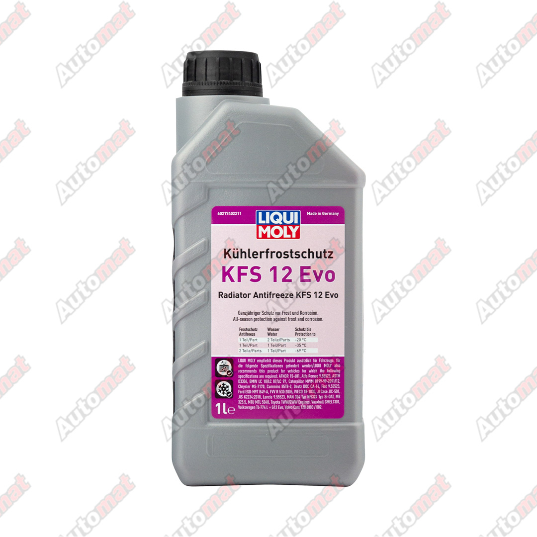 Антифриз-концентрат LiquiMoly Kuhlerfrostschutz KFS 12 Evo, 1л 21740