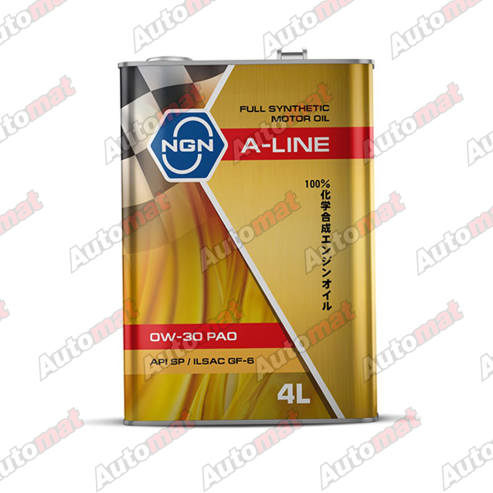 Масло моторное синтетическое NGN A-Line 5W-30 SP GF-6, 4л