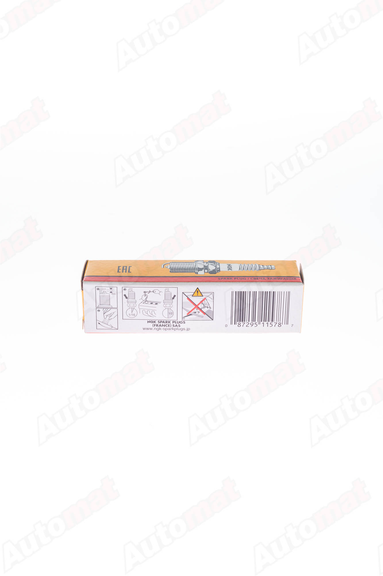 Свеча зажигания NGK 1578 LZKR6B-10E с никелевым электродом