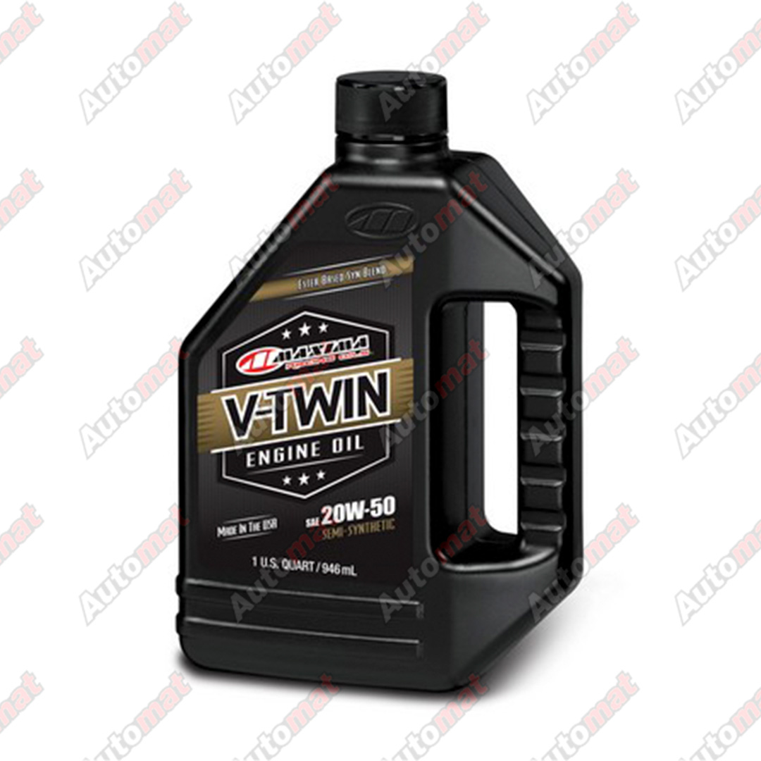 Масло моторное Maxima V-Twin Synthetic Blend 20w-50 946 мл.