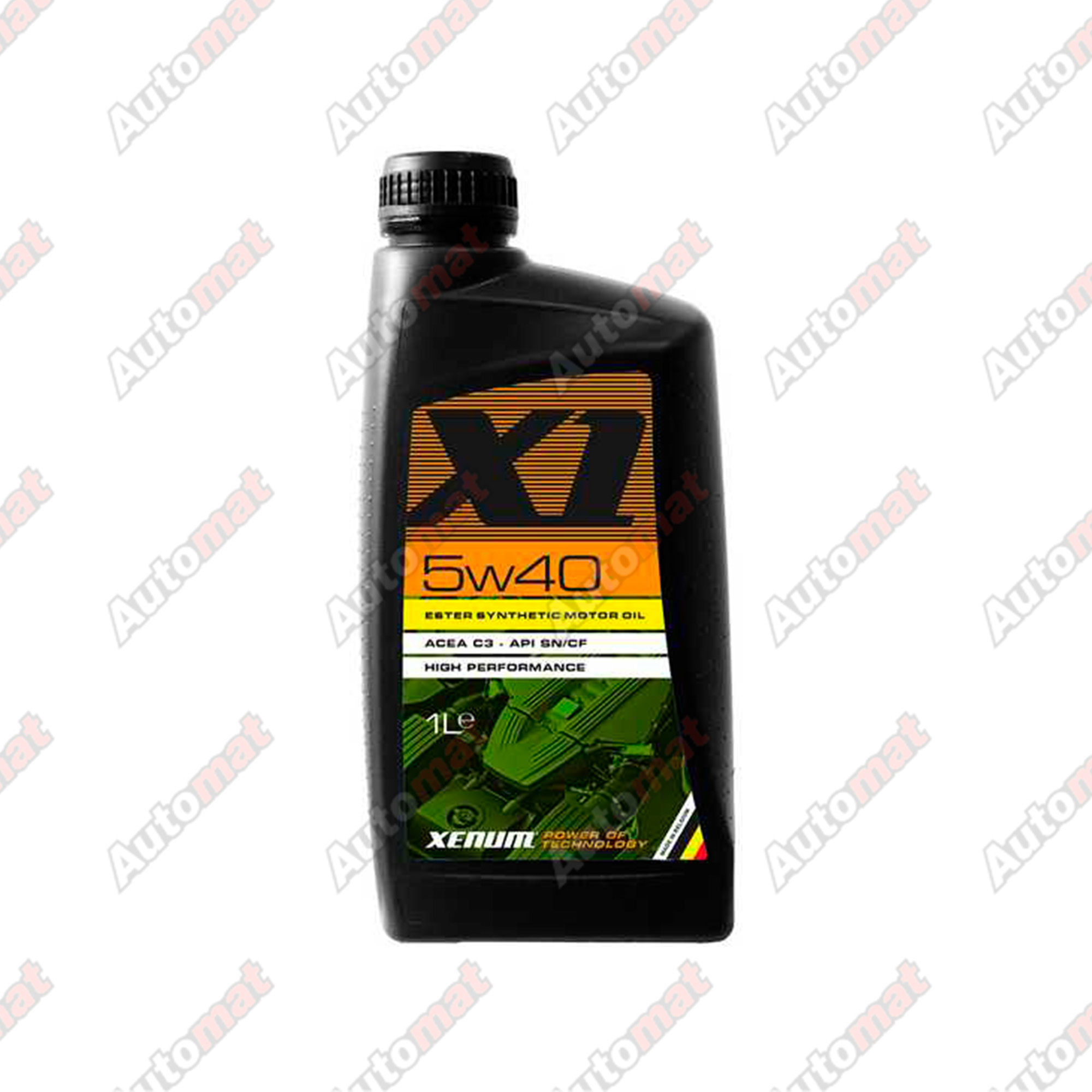 Моторное масло XENUM X1 5W-40 SN/CF A3/B4/C3, 1л