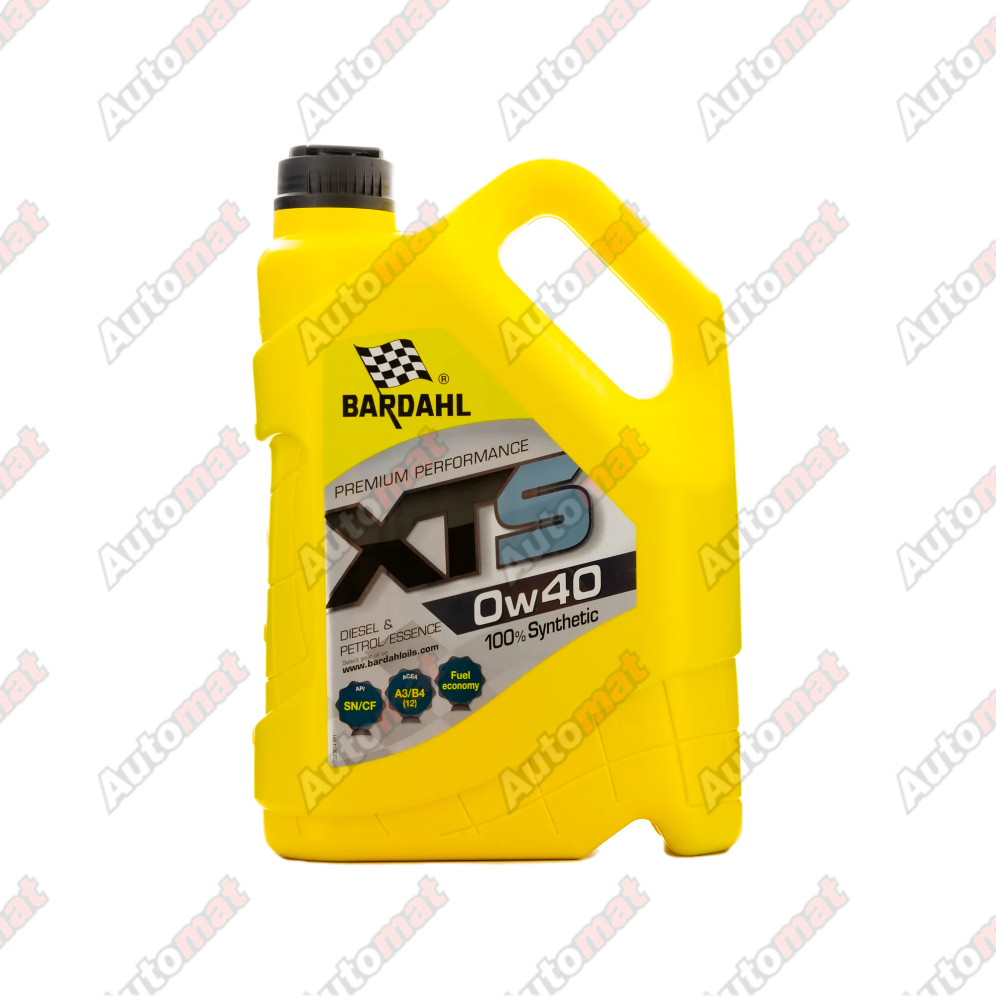 Моторное масло BARDAHL XTS 0W-40 SN/CF A3/B4, 5л