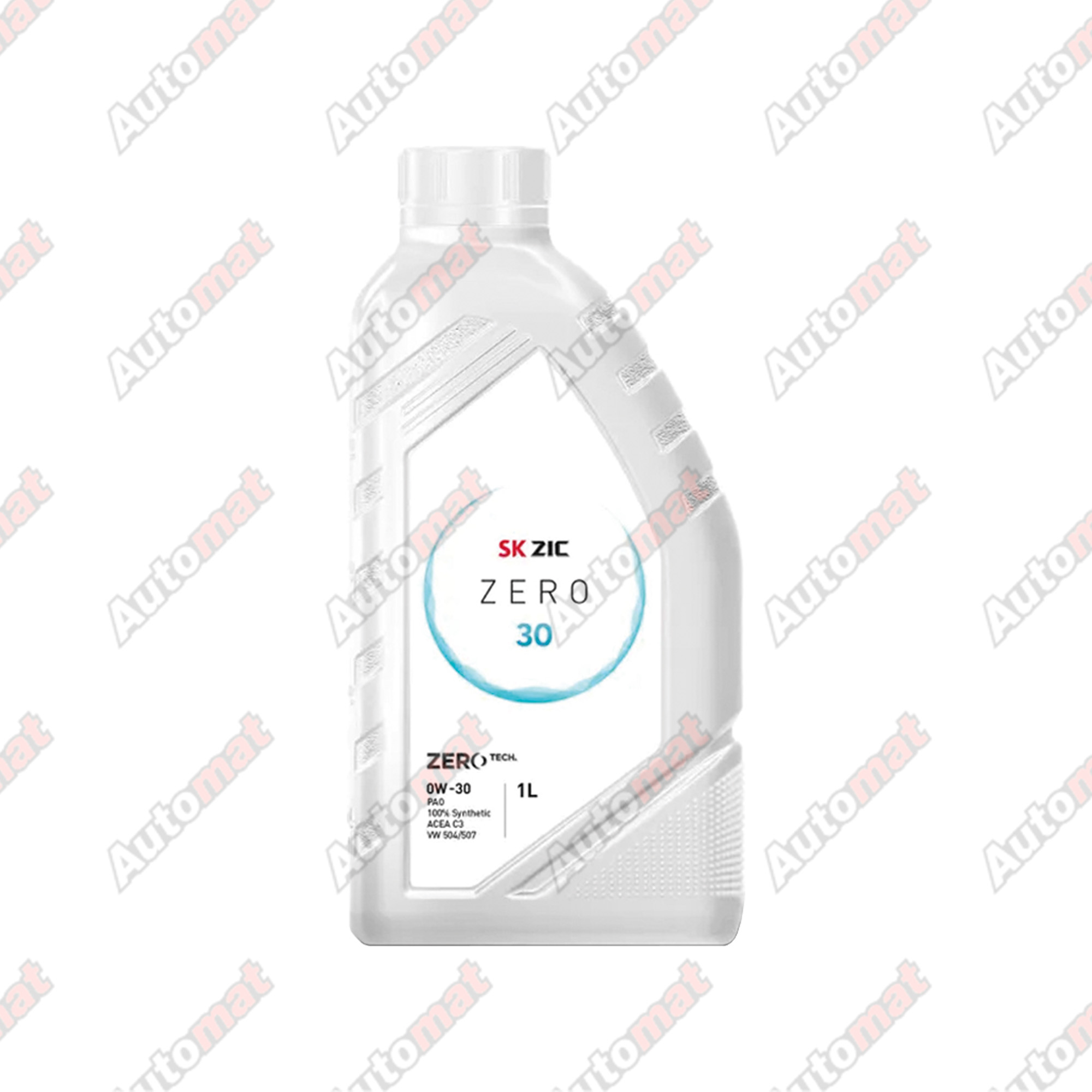 Моторное масло ZIC ZERO 30 0W-30 ACEA C3, 1л