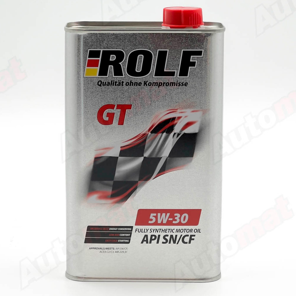 Моторное масло ROLF GT 5W-30 SN/CF, 1л