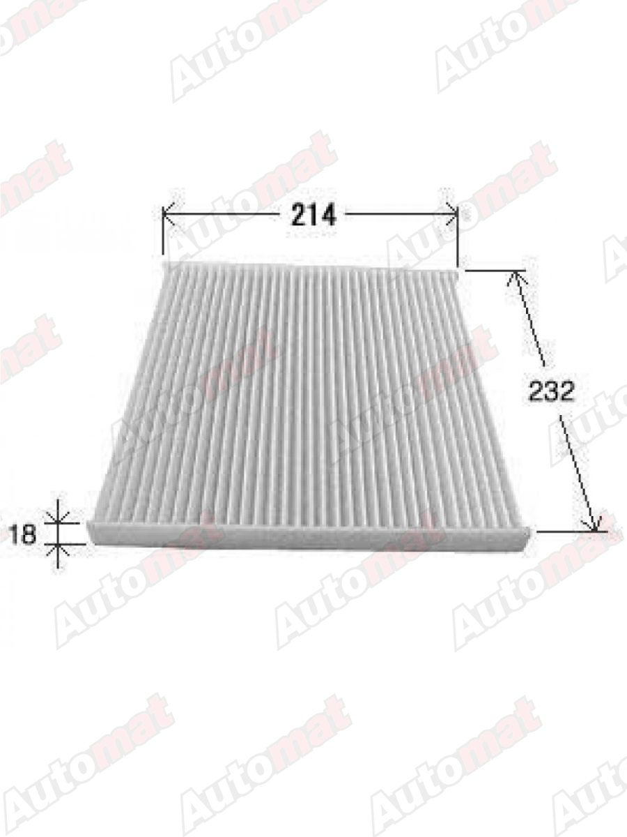 Салонный фильтр VIC AC-103E