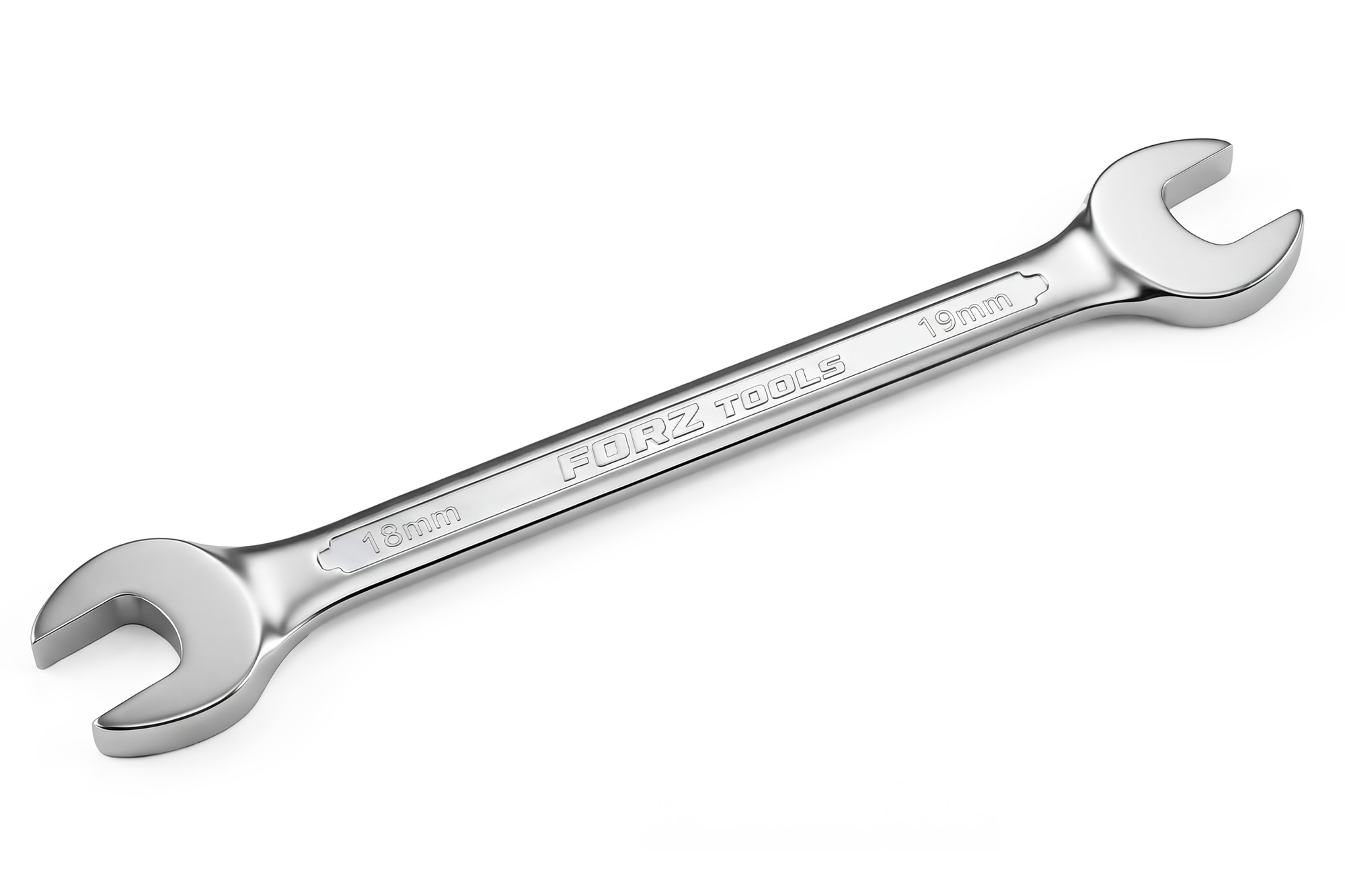 Рожковый ключ FORZ 18х19мм, CrV