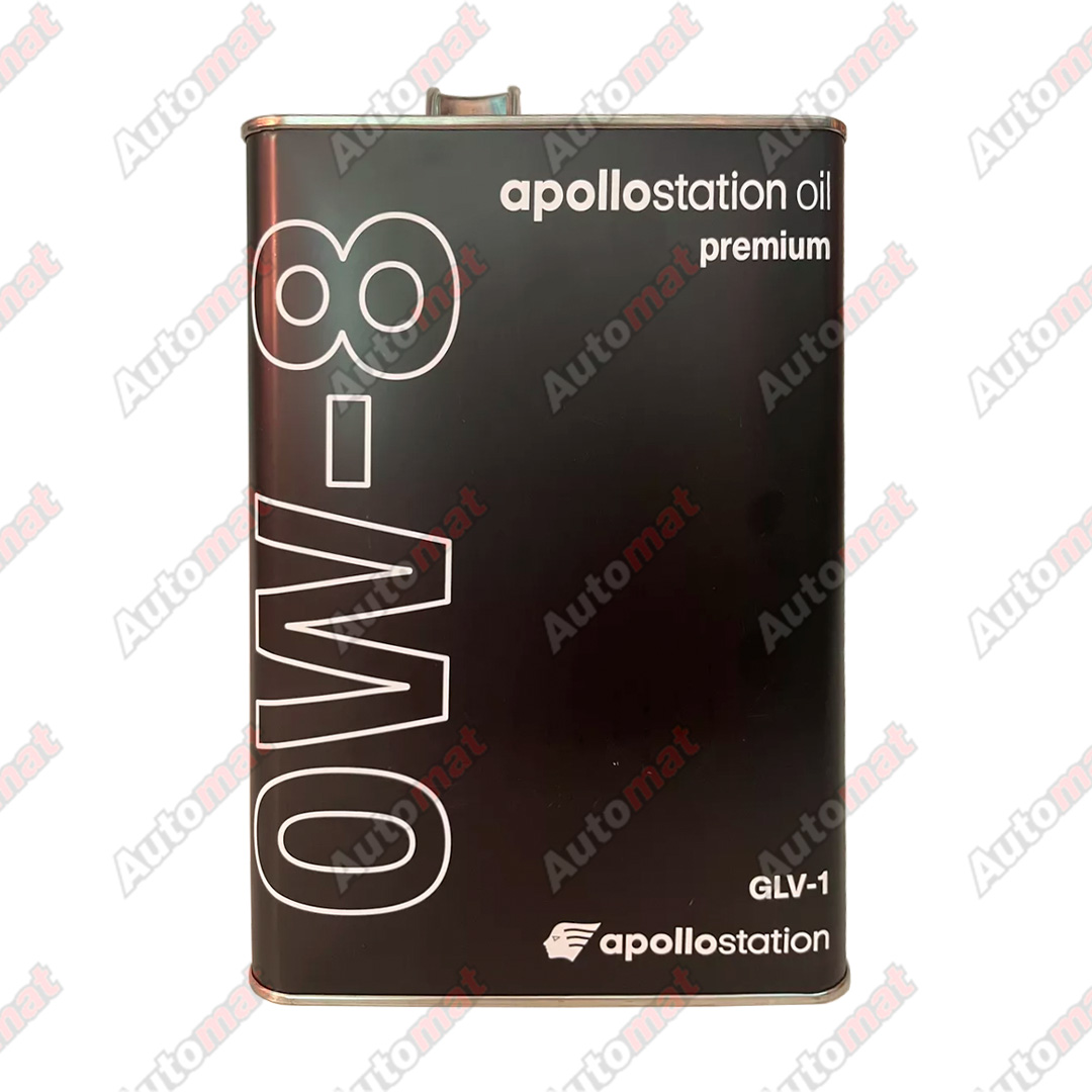 Масло моторное IDEMITSU APOLLOSTATION OIL PREMIUM 0W-8 GLV-1, 4л