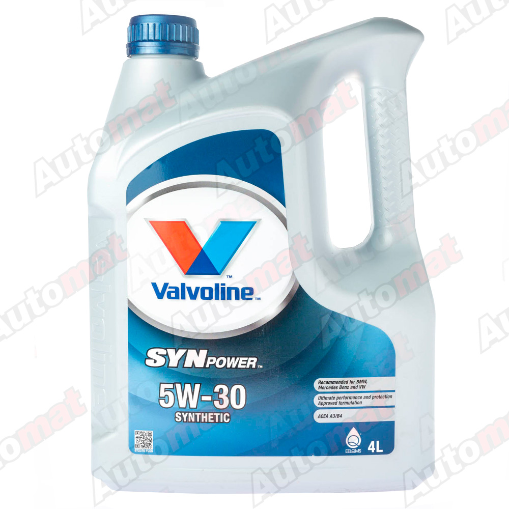 Моторное масло Valvoline Synpower 5W-30 SL/CF, 4л