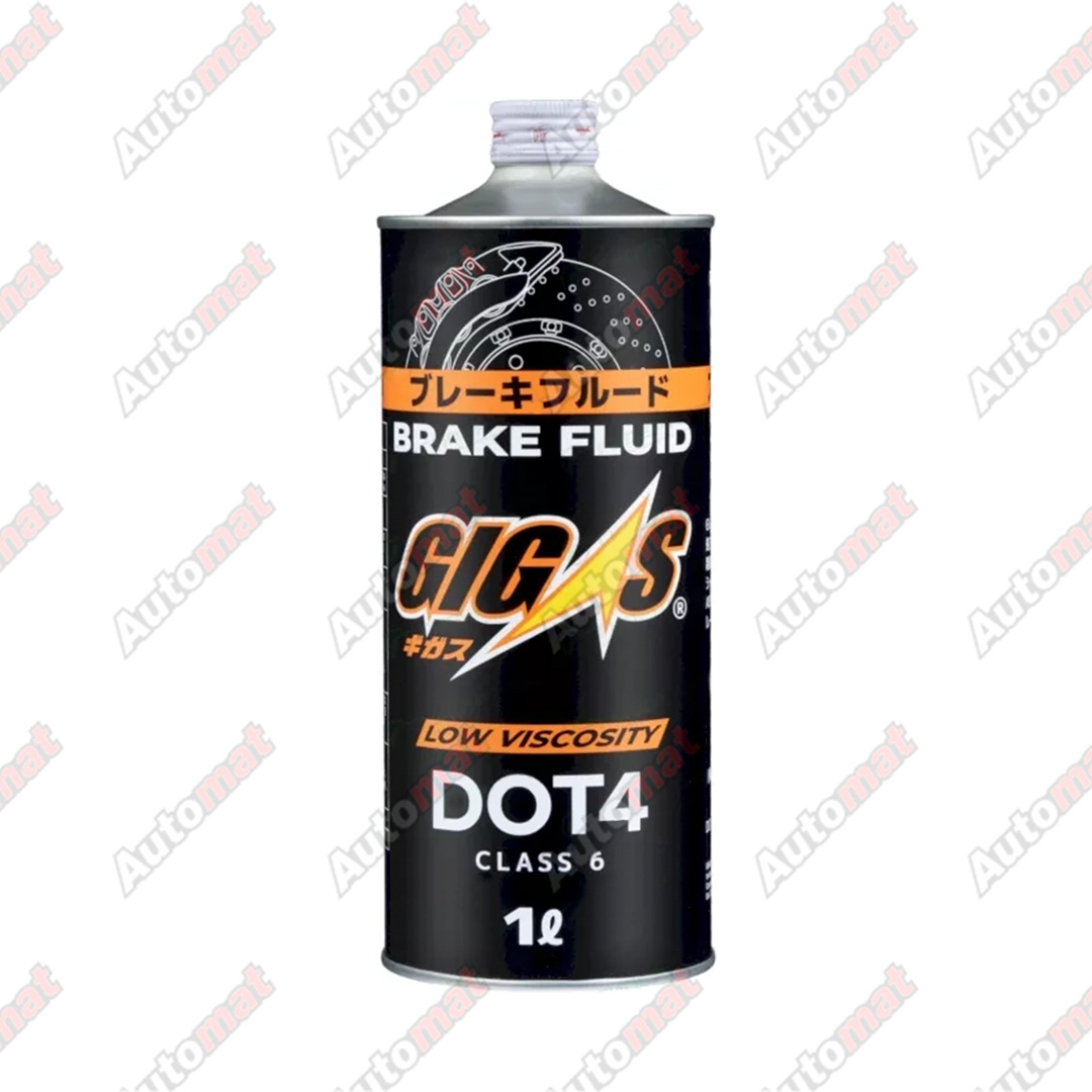 Тормозная жидкость GIGAS DOT4 Class 6 (Low Viscosity), 1л