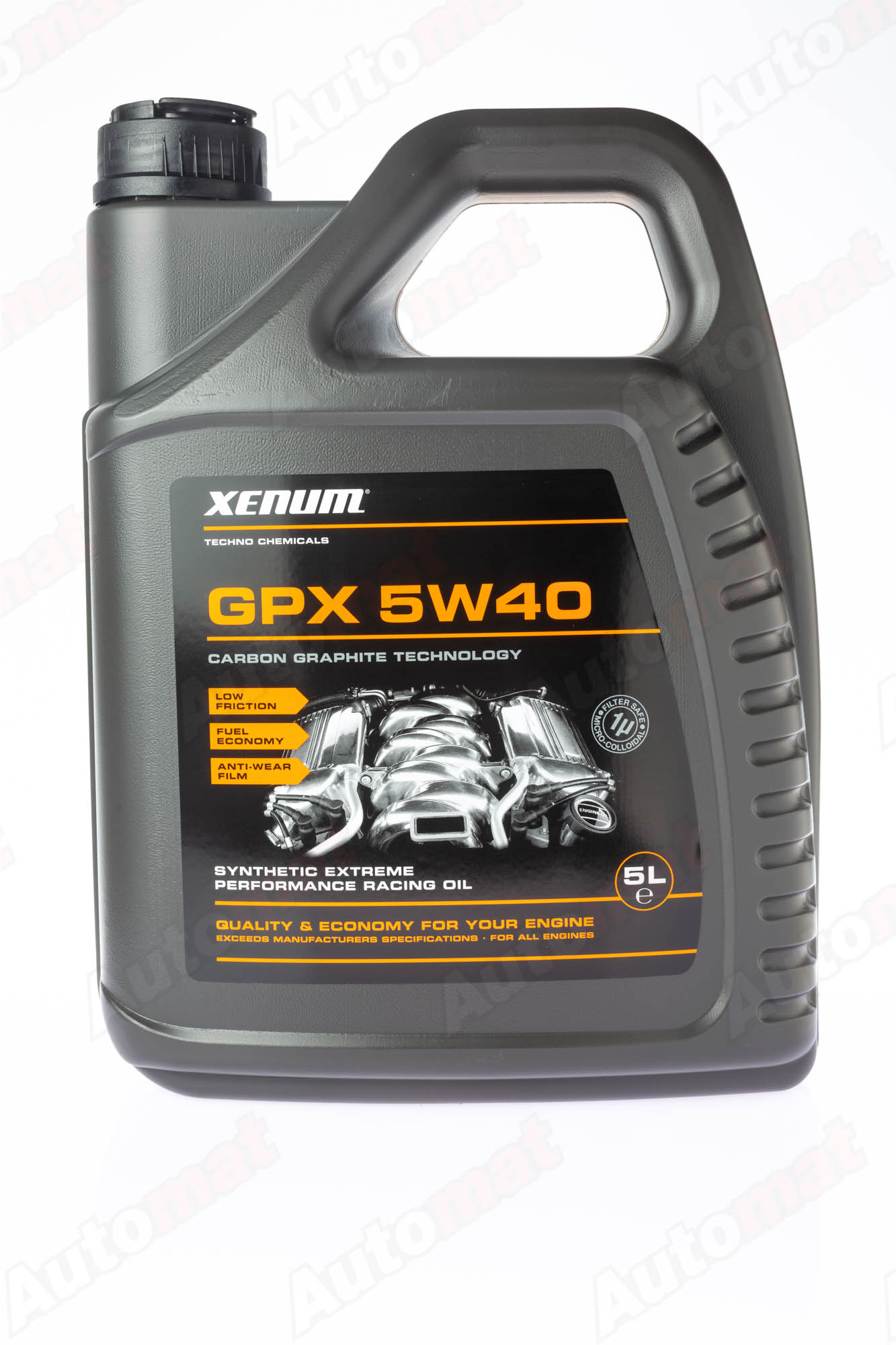 Моторное масло XENUM GPX 5W-40 SN/CF A3/B4, 5л