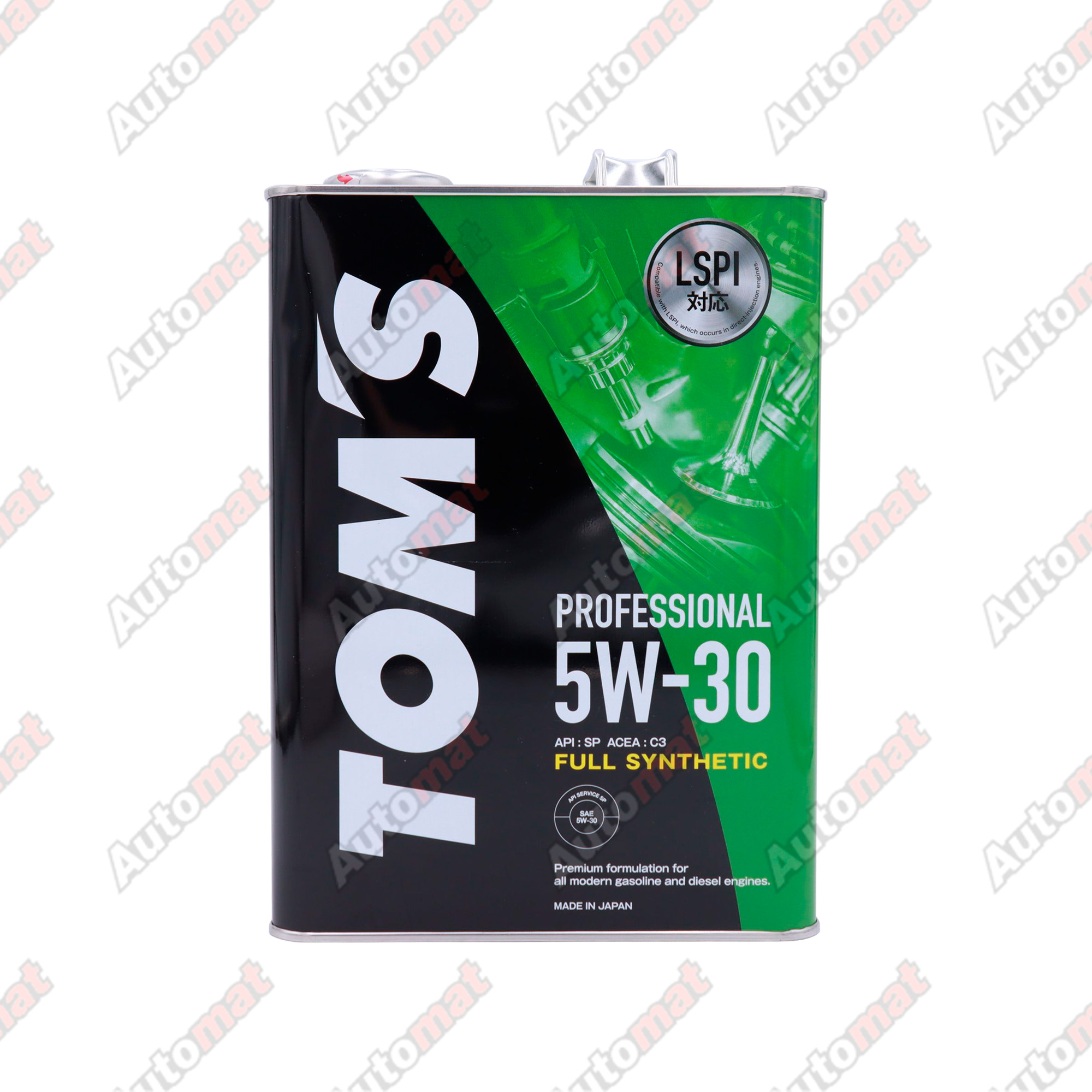 Масло моторное TOM`S Professional 5W-30 SP C3, 4л