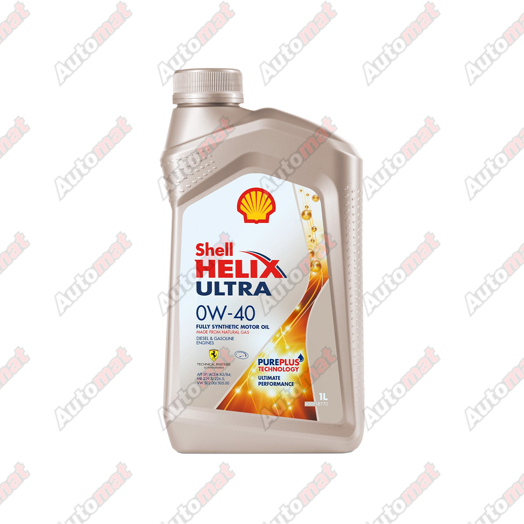 Моторное масло Shell Helix Ultra 0W-40 CARBON NEUTRAL SP A3/B4, 1л
