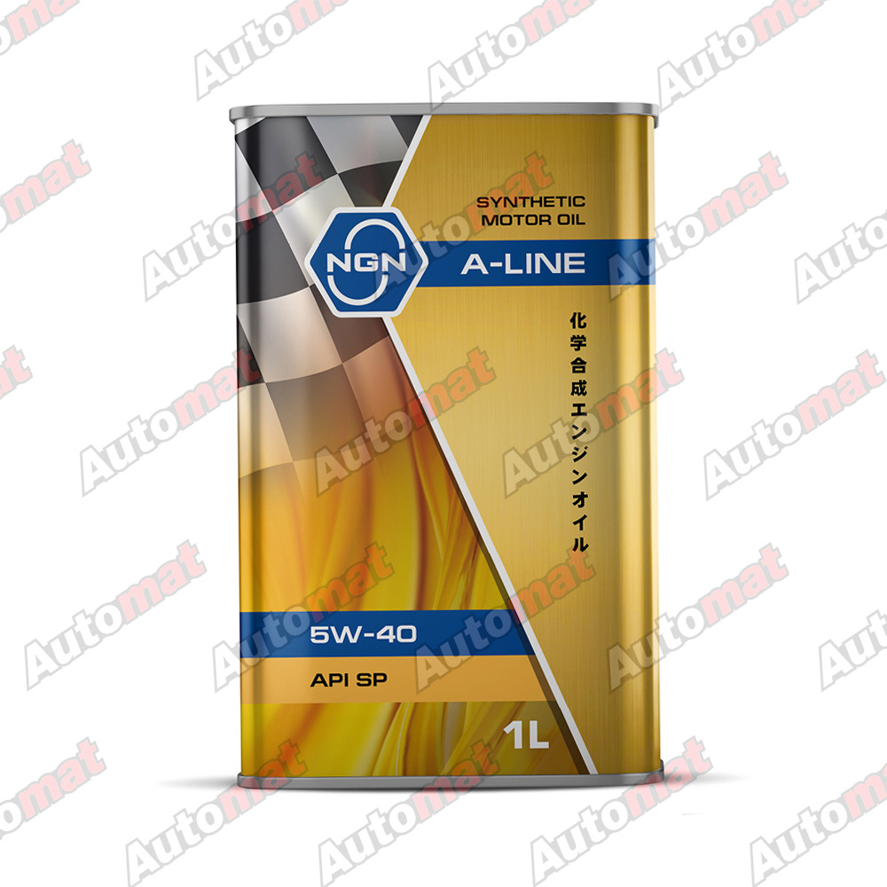 Масло моторное синтетическое NGN A-Line 5W-30 SP GF-6, 1л