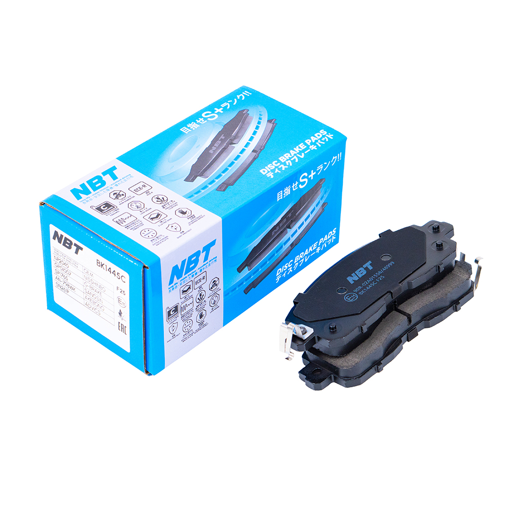Колодки тормозные дисковые NBT BK1445C / SN261P / AN-798WK / NP2040 / SP1765 / GP01007