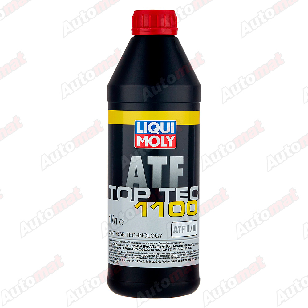 Трансмиссионное масло НС-синт. для АКПП Liqui Moly Top Tec ATF 1100, 1л