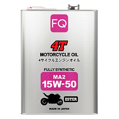 Масло моторное FQ 15W-50 4T MA2/SP FULLY SYNTHETIC (ESTER), 4л