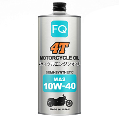 Масло моторное FQ 10W-40 4T MA2/SP SEMI-SYNTHETIC, 1л