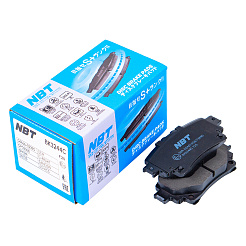 Колодки тормозные дисковые NBT BK3244C / SN335 / SP4341 / GP02368