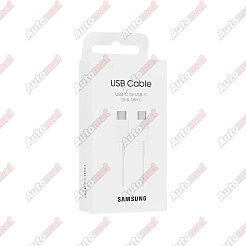 Кабель Samsung USB Type-C to USB Type-C, White 1.8m