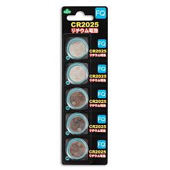 Батарейка литиевая FQ CR2025, 3В, 5шт, блистер