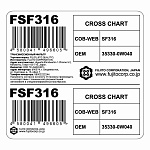 Трансмиссионный фильтр FQ FSF316