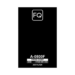 Фильтр воздушный FQ A-0800F