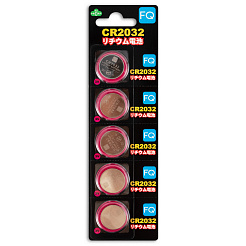 Батарейка литиевая FQ CR2032, 3В, 5шт