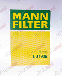 Фильтр салонный MANN-FILTER CU 1936 / AC-207E