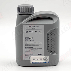 Масло моторное синтетическое Volkswagen Special G 5W-40, 1л