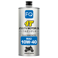 Масло моторное FQ 10W-40 4T ATV/UTV MA2/SP FULLY SYNTHETIC, 1л