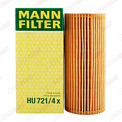 Фильтр масляный MANN-FILTER HU 721/4 X